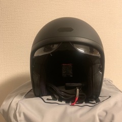 【ほぼ新品】SHOEI JO ヘルメット Lサイズ マットブラックの画像