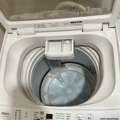 AQUA 7kg　洗濯機の画像