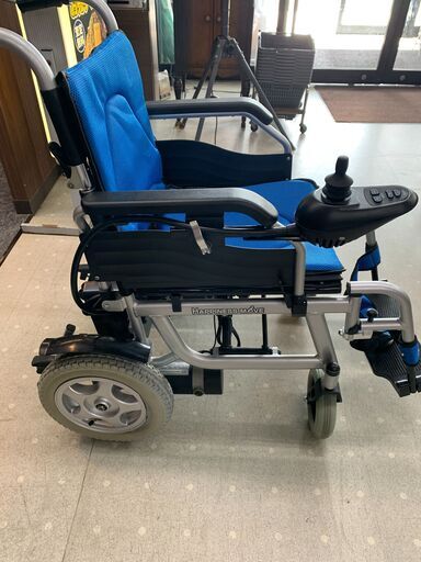 ★来店限定★　ケアテックジャパン　HAPPINESS MOVE-S　自走用 電動車椅子 車いす　YA317A/B　介護用品　充電器・バッテリー付き　 ☆来店限定☆ ケアテックジャパン HAPPINESS MOVE-S 自走用 電動車椅子