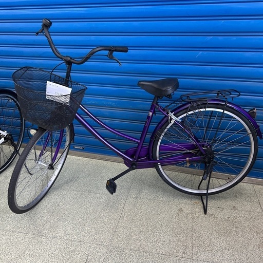 リユースのサカイ東金店 自転車 26インチ 紫 TJ13480