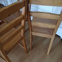 IKEAイケアダイニングチェア3脚セットの画像