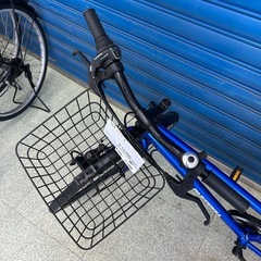 リユースのサカイ東金店 自転車 26インチ 青 ※サドル破れあり TJ13482の画像