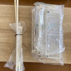 山善(YAMAZEN) キッチンラック 突っ張り 幅30 ホワイト TKRO-304*(WH)の画像