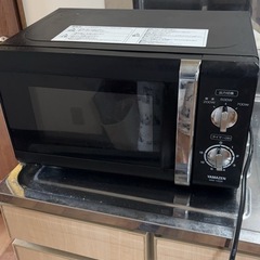受け取り者確定済み　電子レンジ　山善の画像