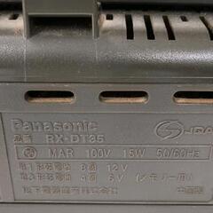 0725-012 ダビング　録音可能　パナソニック RX-DT35 ダブルカセット プレーヤーPanasonic ブランドページの画像