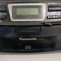 0725-012 ダビング　録音可能　パナソニック RX-DT35 ダブルカセット プレーヤーPanasonic ブランドページの画像