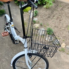 折りたたみ自転車、20インチ、シマノ6段、きれいです。の画像