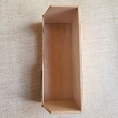 木製　小物入れ　ナチュラルの画像