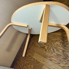 【無料】イケア　ローテブル　白　の画像