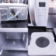 Haier (ハイアール)  オーブンレンジ JM-V16G ホワイト 16L 50/60Hz共用 アウトレット品  【コンプオフ金沢野々市店】の画像