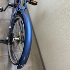 (決)パンク　折りたたみ自転車の画像