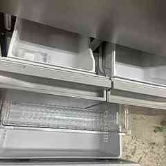 ヒタチ HITACHI 5ドア 470ℓ 冷凍庫 冷蔵庫 家電 【 ユーズドユーズ名古屋天白店 】 JU013の画像