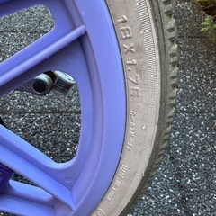 一輪車　18インチ　の画像