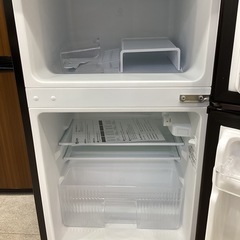 【取りに来られる方限定】　comfee　2ドア冷蔵庫　90L　2023の画像