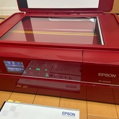 【美品】EPSON EP-804AR プリンター レッドの画像