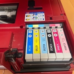 【美品】EPSON EP-804AR プリンター レッドの画像