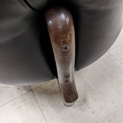 昭和レトロ オットマン スツールの画像