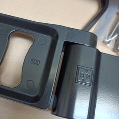 621fk 【未使用品・開封品】新協和 バルコニー物干金物 スライド型  ブラック 1本　y072501fkの画像