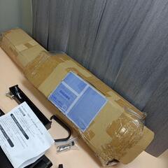 621fk 【未使用品・開封品】新協和 バルコニー物干金物 スライド型  ブラック 1本　y072501fkの画像