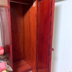 0円です！　ミラー付き　クローゼット　収納の画像
