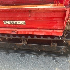 ダンプ機能運搬車の画像