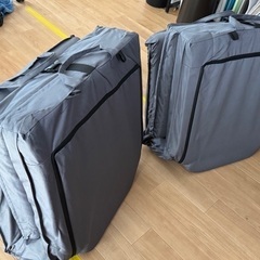 タンスのゲンベッド・カウチ・座椅子になる便利アイテム「3way車中泊マット」2個セットの画像