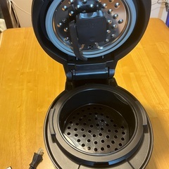 SHARP ヘルシオ KN-HW10G-B ホットクック 無水鍋 1.0L 1~2人用 自動調理鍋　引き取り限定の画像
