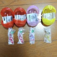 値引き可！　ピクミン　めじるしアクセサリー　カプセルトイ　ガチャガチャ　新品　赤ピクミン　羽ピクミン　黄ピクミン　ストラップ　PIKMIN　バンダイの画像