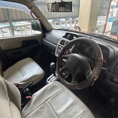 レア！船牽引できます！三菱・パジェロイオ（レッド）の画像