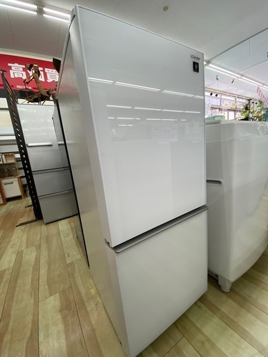 SHARP137L冷凍冷蔵庫:2020年製【リサイクルフカツ岡崎倉庫店】250725NA-8