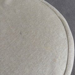 無印　円形低反発クッションの画像