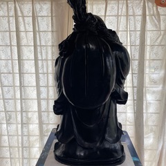 黄貴袋をもってる。優しい笑顔の福神様の画像