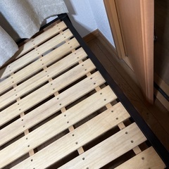 無印良品　シングルベットの画像