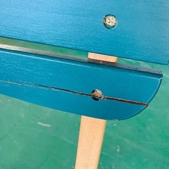 ガーデン3点セット　折りたたみテーブル　折りたたみ椅子 ２脚 木製　エクステリアの画像