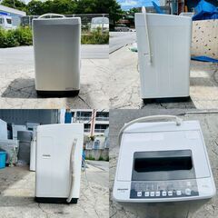 【❗️✨お手頃価格✨❗️】Hisense洗濯機 5.5kg✨一人暮らしに最適🌟現状渡し品❗️の画像