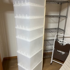 無印良品　衣装ケース　7個の画像