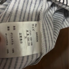 rafitar チュニック 半袖 しまむら3Lの画像