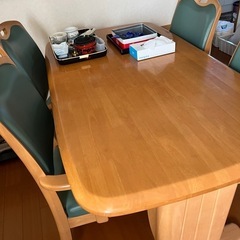 ダイニングテーブル 椅子セット　別売り可の画像
