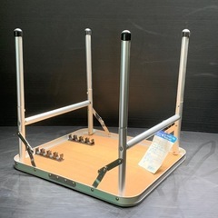美品 キャンプ用品 ミニアルミテーブル の画像