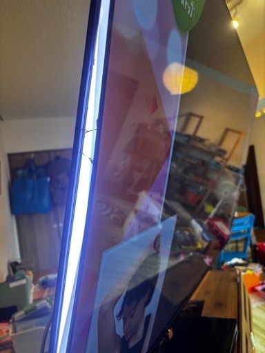 65インチ 東芝 REGZA 21年製 65M550K 画面浮きあり