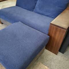 💺KEYUCA/カウチソファ/2P/ナチュラル/№3305💺の画像