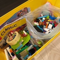 お話し中　レゴブロックの画像