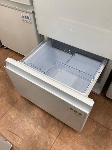 ?SHARP シャープ?350L冷蔵庫?どっちもドア?ガラストップ?プラズマクラスター?自動製氷?ホワイト?SJ-GW35F-W?65