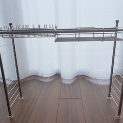 【無料】ニトリ伸縮シンク上 ラックの画像