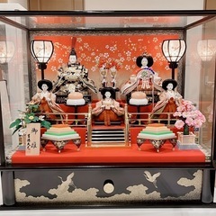 雛人形オルゴール付きの画像