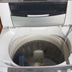 無料！全自動電気洗濯機　大型70リットル　引き取り限定です。の画像