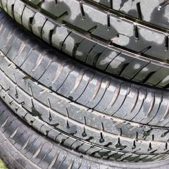 26(土)引取限定！165/65R13 77S アトレーワゴン純正アルミホイールの画像