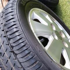 26(土)引取限定！165/65R13 77S アトレーワゴン純正アルミホイールの画像