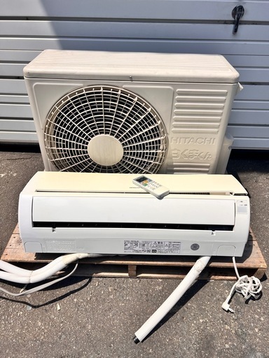 日立 白くまくん10畳用 ルームエアコン  RAS-AJ28D(W) [クリアホワイト]