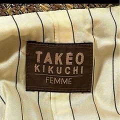 アンクライン スカートセットアップ&タケオキクチ スカートセットアップ チェックの画像